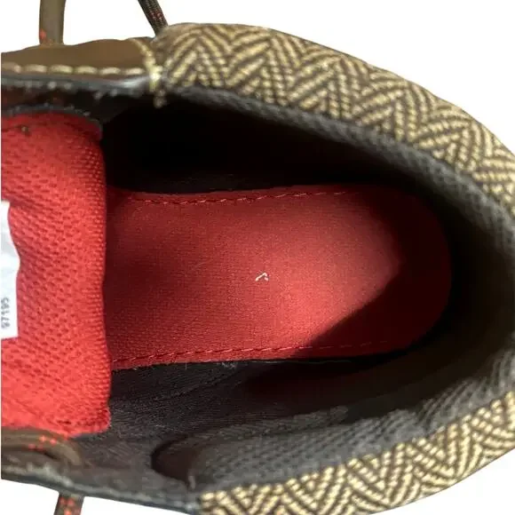 Eddie Bauer Tom Boots Mens Boys 5M Brown Leather Lace Up Ankle Cushion Padded - Picture 5 of 9